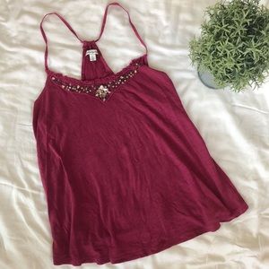 American Eagle ❈ embellished tank